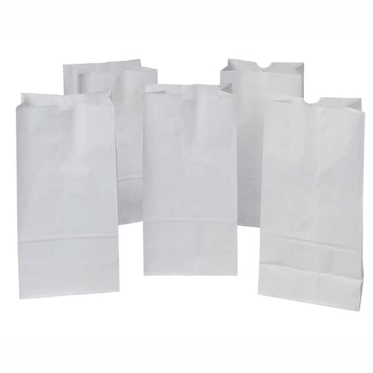 6 Packs: 50 ct. (300 total) Pacon&#xAE; Rainbow&#xAE; White Kraft Bags